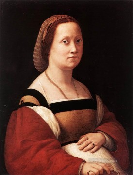ラファエル Painting - 女性の肖像画 ラ・ドンナ・グラヴィダ ルネサンスの巨匠ラファエロ